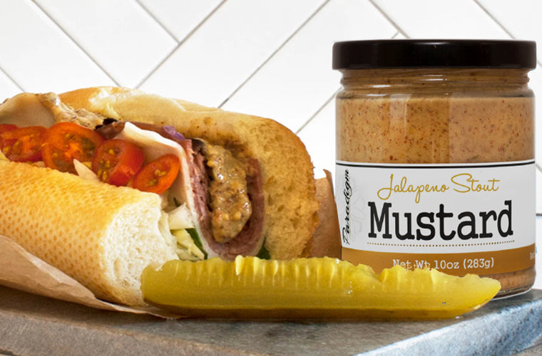 Paradigm Foodworks Jalapeno Stout Mustard, 10 oz - Pack of 2