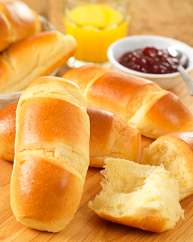 Brioche Pasquier - Authentic French Pain Au Lait Brioche Rolls, 9.9 oz