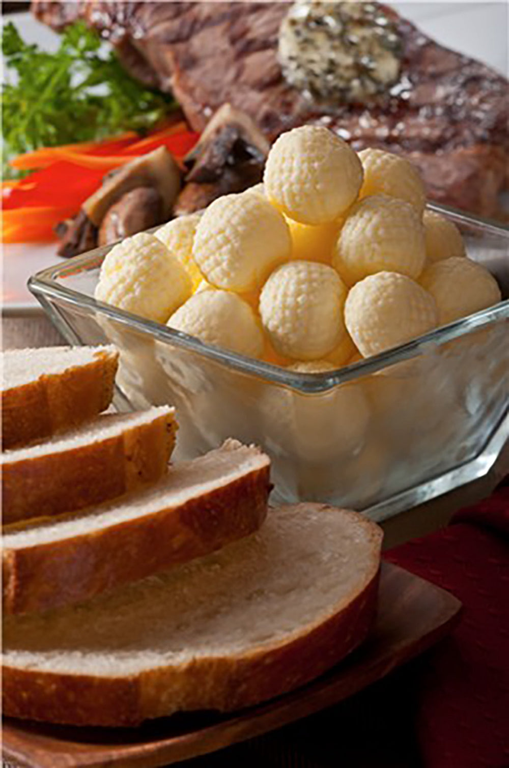 Butterball Farms Butter Salted Premium Balls -3 lb -3 Per Case