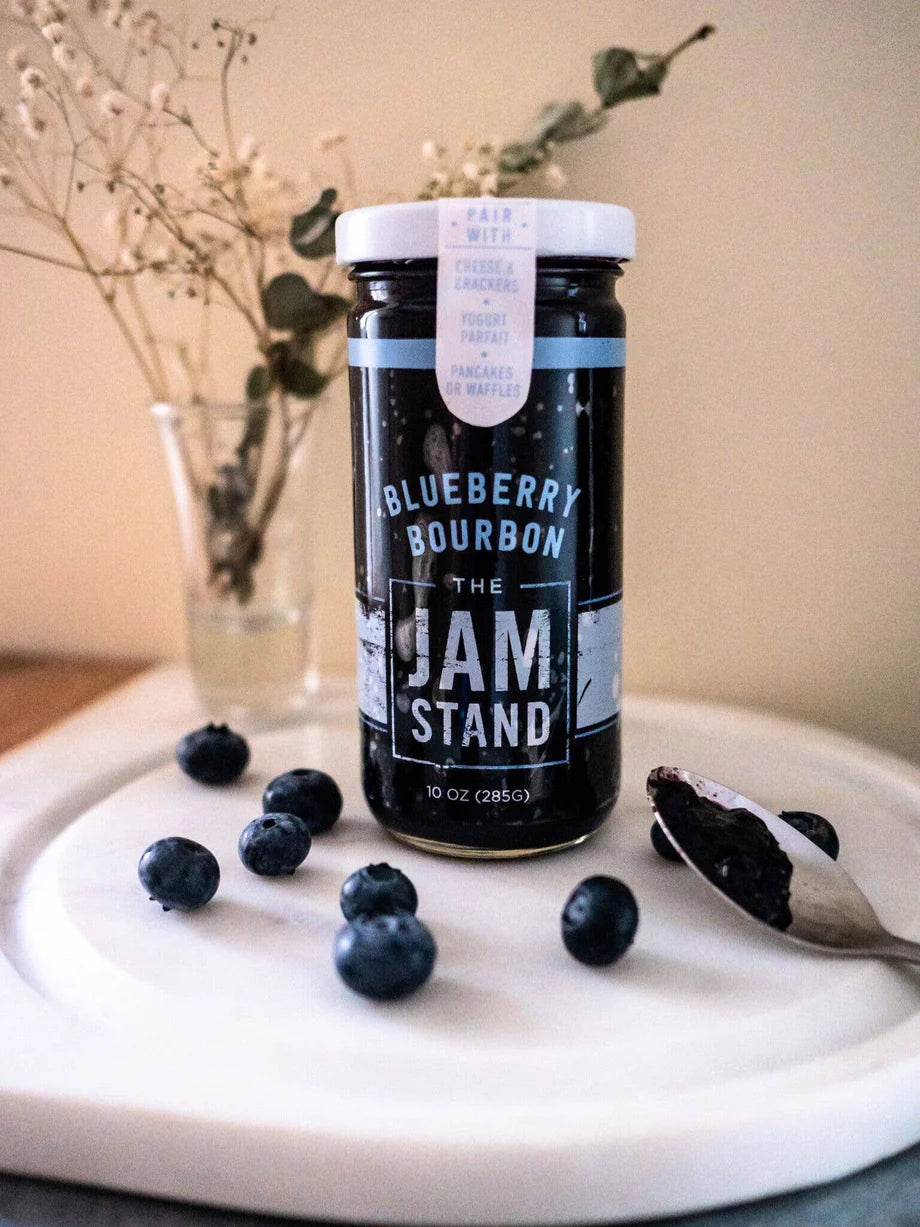 Blueberry Bourbon Jam - The Jam Stand