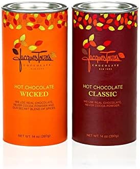 Jacque's Classic Hot Chocolate Combo, Classic and Wicked