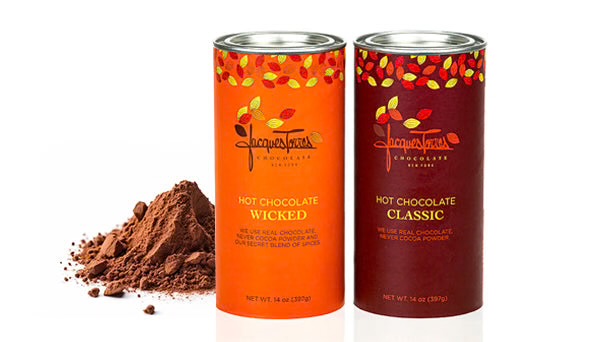 Jacque's Classic Hot Chocolate Combo, Classic and Wicked