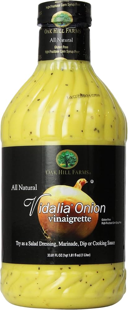 Oak Hill Farms Vidalia Onion Vinaigrette, 33.8 Oz