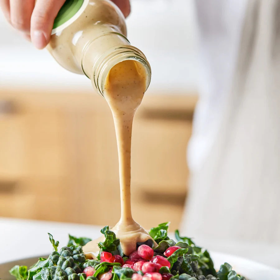 SideDish, Refined Sugar Free Salad Dressing, Seed Oil Free - Miso Caesar Salad Dressing - Pack of 3