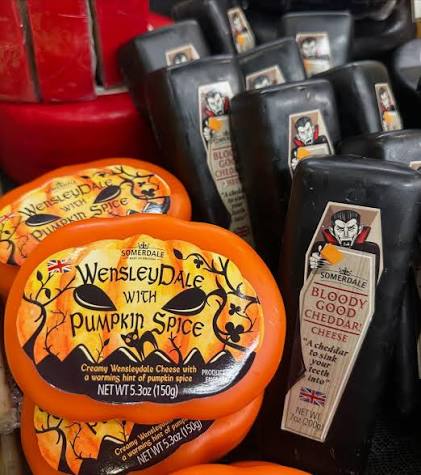 Somerdale Wensleydale Creamy Pumpkin Spice Cheese — 5.3 oz