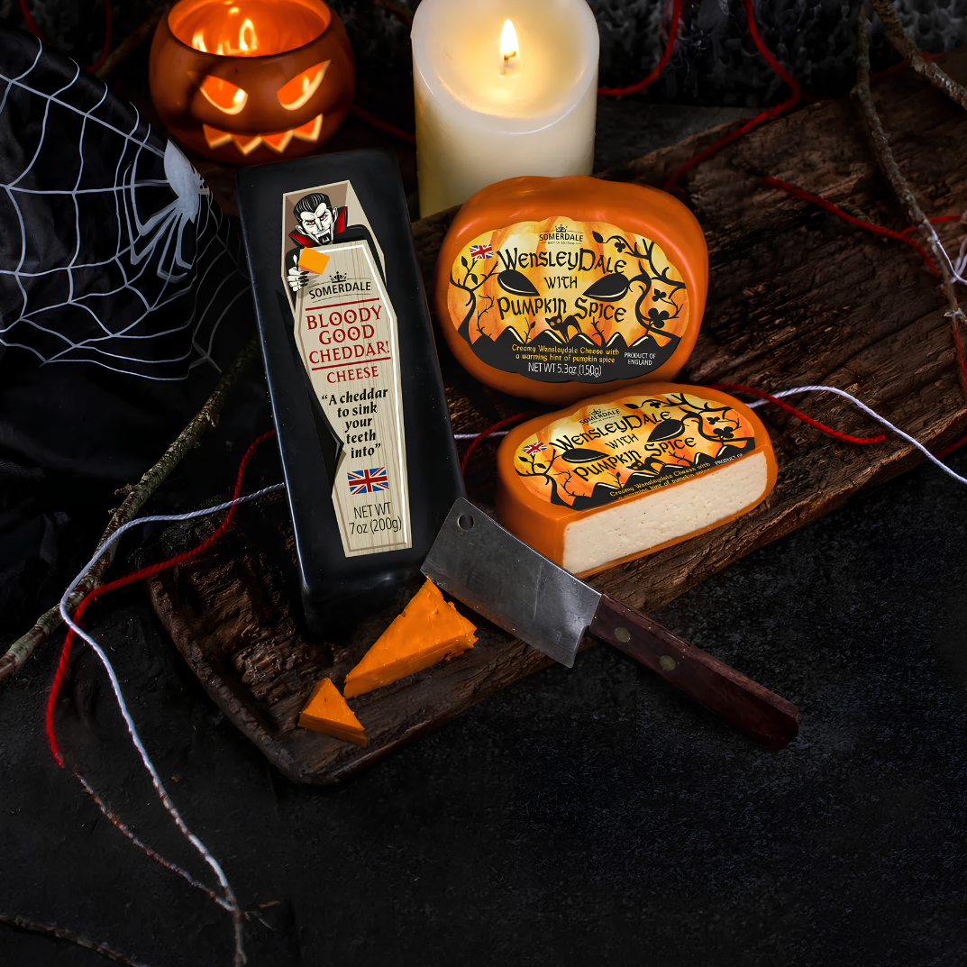 Somerdale Wensleydale Bloody Good Cheddar Cheese — 7 oz
