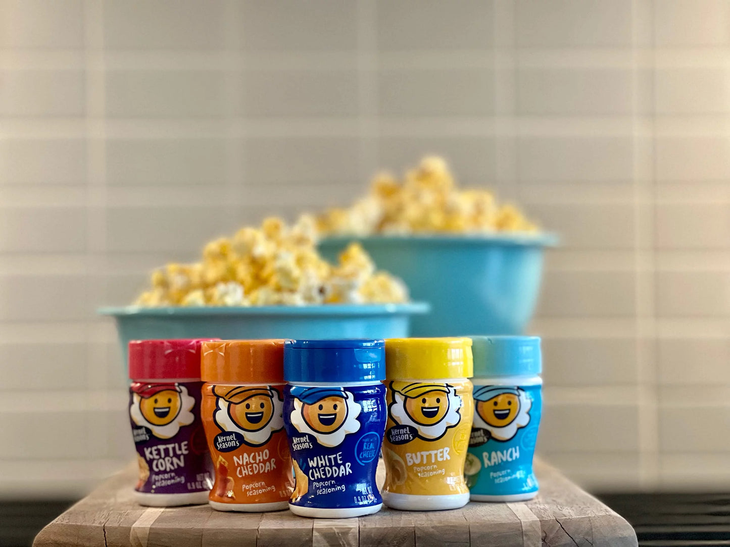 Kernel Season's Popcorn Seasoning Mini Jars Variety Pack - Pack of 8