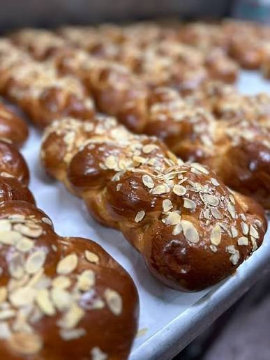 Artisan Levant, Tsoureki Greek Traditional Sweet Bread, Brioche