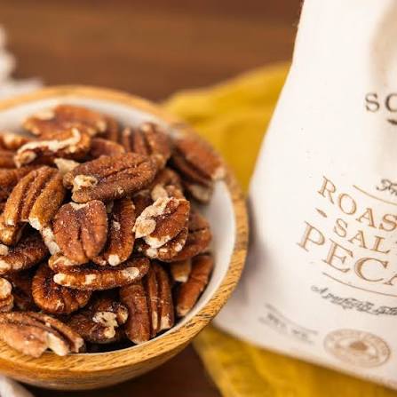 Cocktail Collection, Roasted & Salted and Cinnamon Glazed 10 oz each -Schermer Pecans