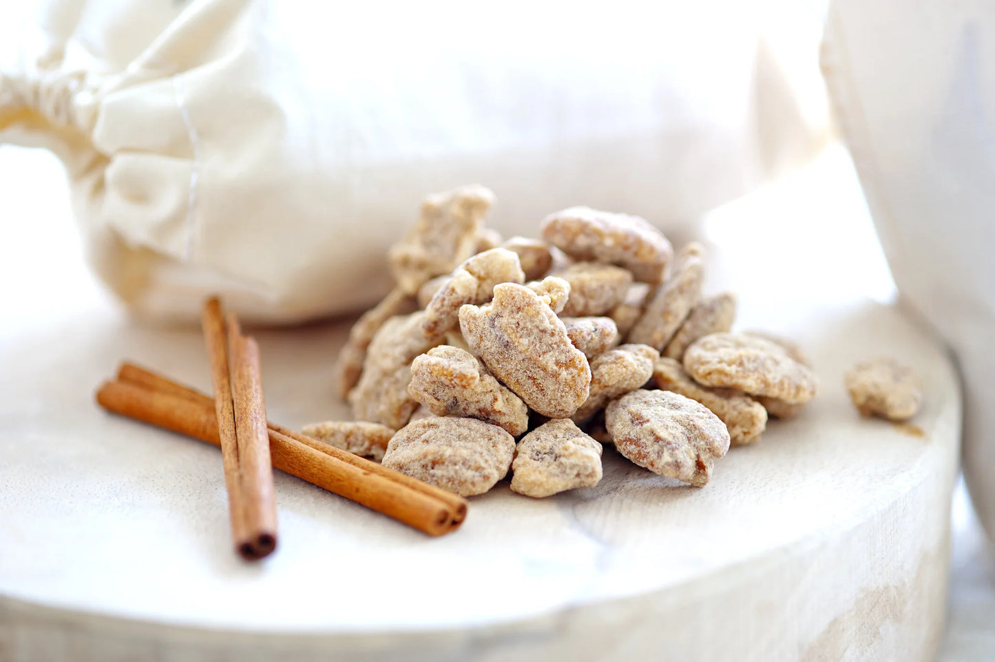 Cocktail Collection, Roasted & Salted and Cinnamon Glazed 10 oz each -Schermer Pecans