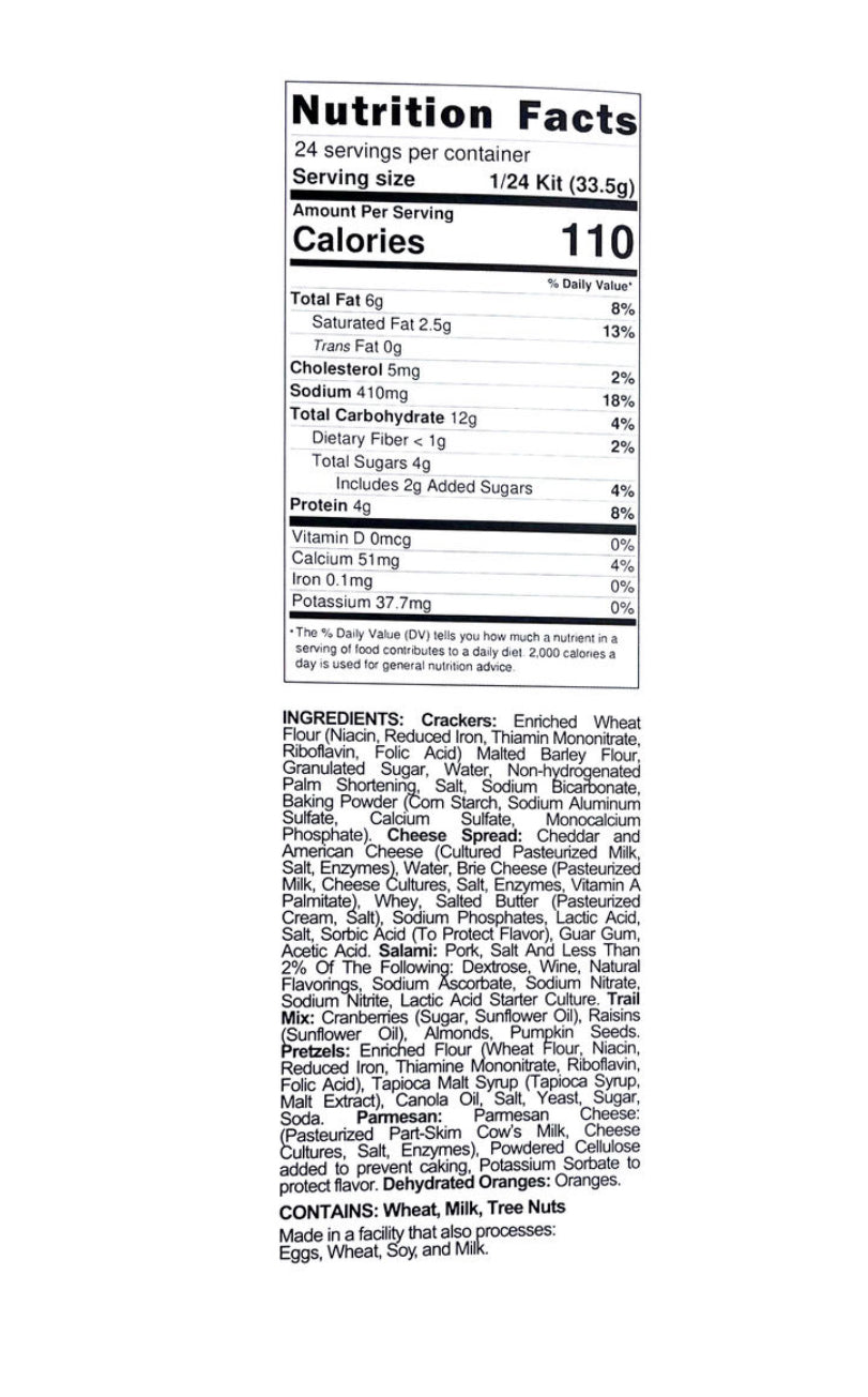 Charcuterie Chalet Savory Gingerbread Kit