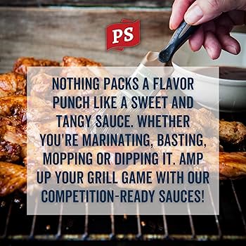 PS Seasoning Cherry Bomb - Door County Cherry BBQ Sauce - Gluten Free - All-Purpose Marinade, Glaze, Baste, and Dip