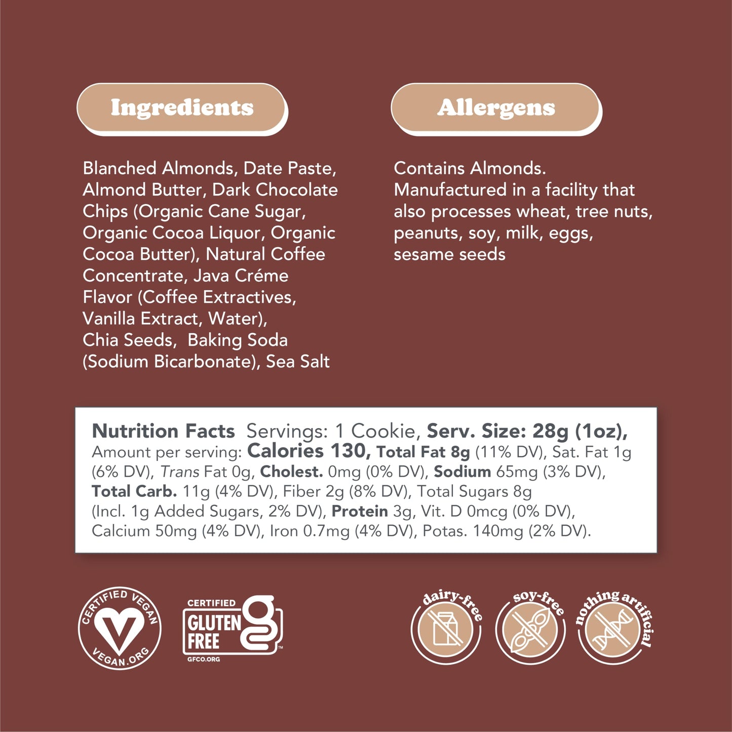 Love + Chew Soft Baked Protein Cookies, Gluten Free - includes 18 - Chocolate Lover Minis Variety Pack