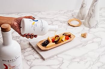 Brightland The Duo Extra Virgin Olive Oils - Cold-Pressed Made with Early-Harvest Arbequina and Arbosana Olives - 12.7oz - Pack of 2