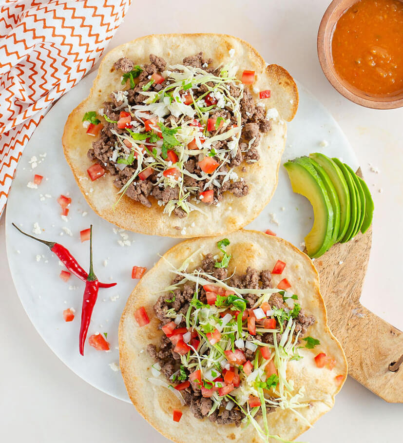 Organic Burrito Tortillas, 4 Per Pack - Pack of 2