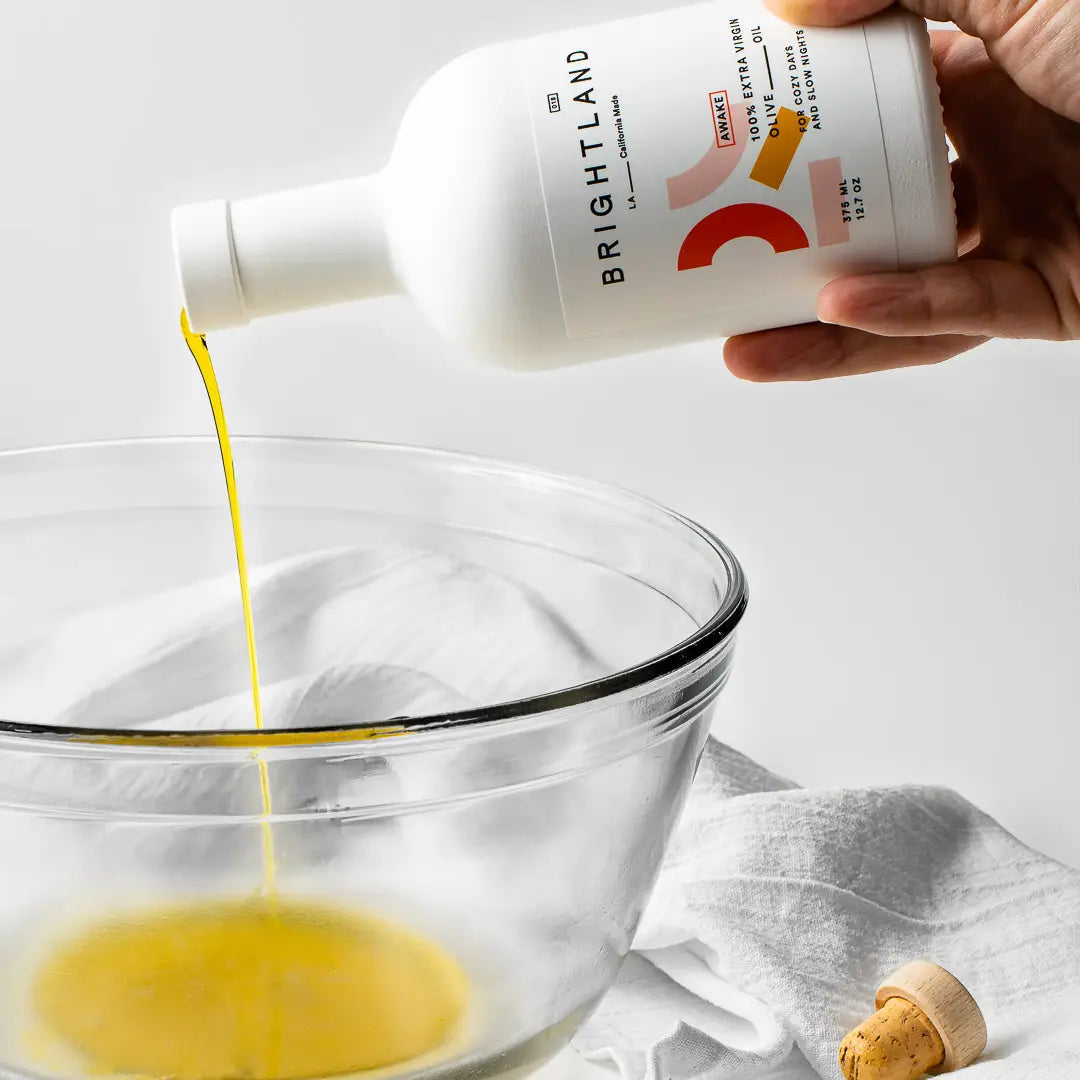 Brightland The Duo Extra Virgin Olive Oils - Cold-Pressed Made with Early-Harvest Arbequina and Arbosana Olives - 12.7oz - Pack of 2