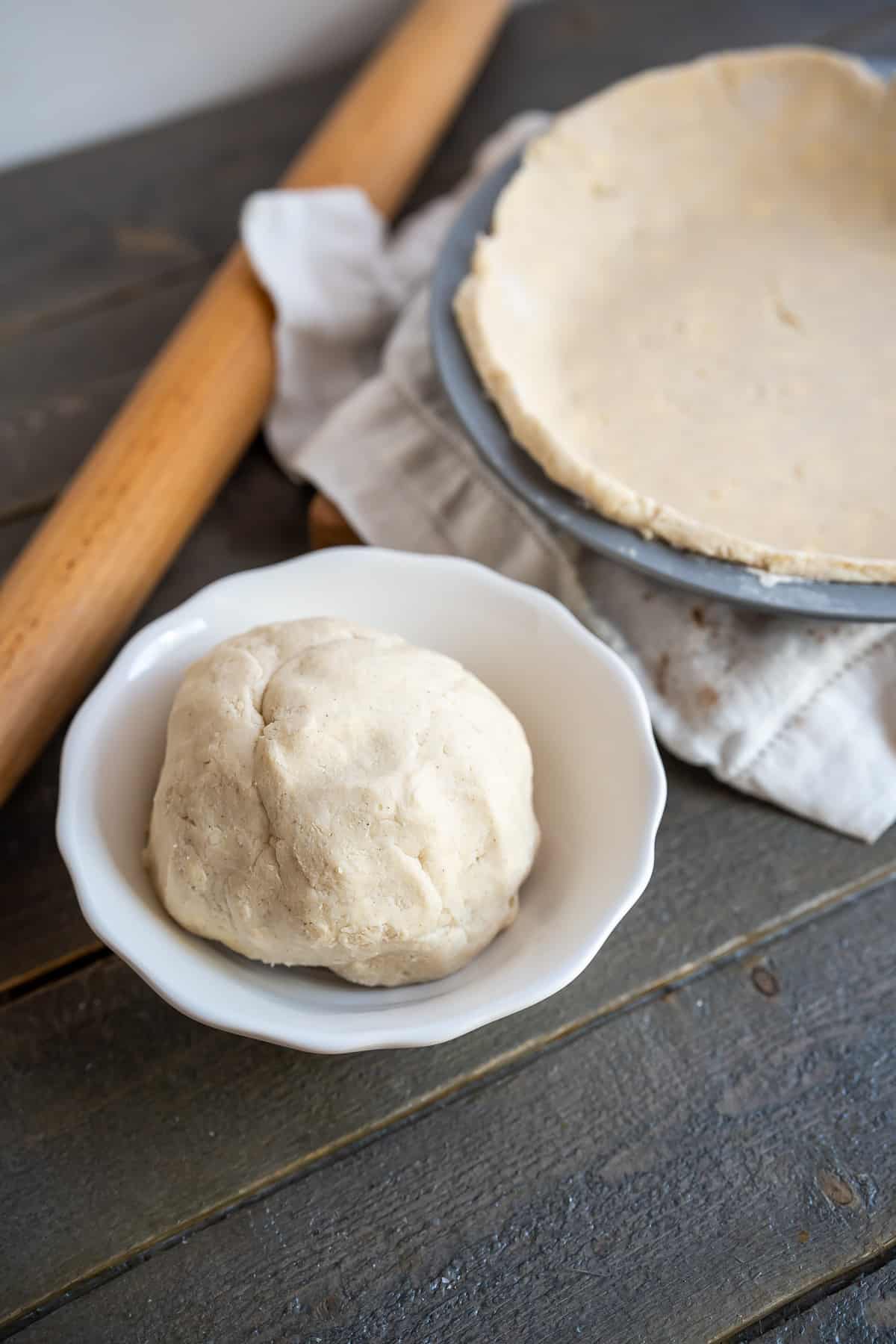 Gluten Free Pie Dough Ball - 9 oz - Dairy Free