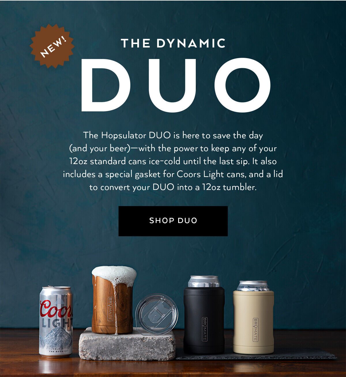 HOPSULATOR DUO MÜV 2-IN-1 | FOREST CAMO | 12 OZ STANDARD CANS