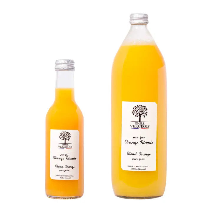 Émile Vergeois Pure Blonde Orange Juice, 8.4 oz