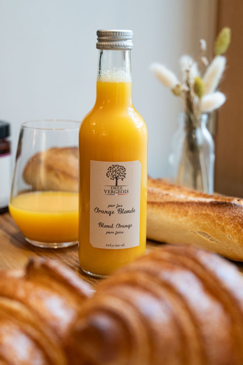 Émile Vergeois Pure Blonde Orange Juice, 33.8 oz