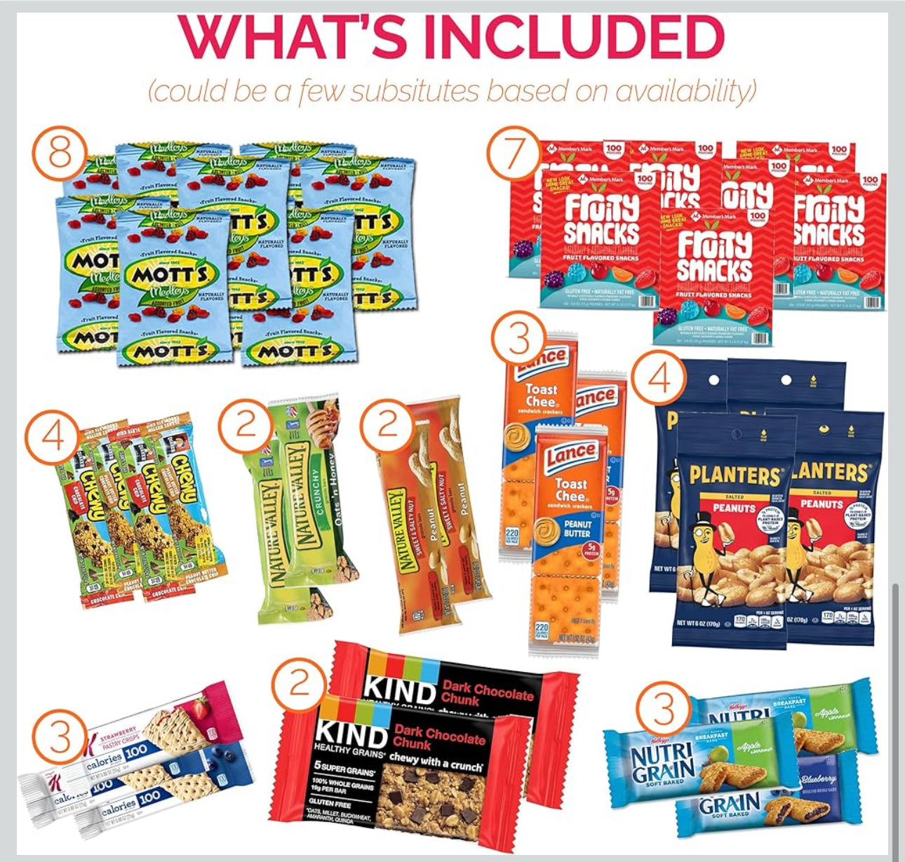 Halloween Healthy Snacks Variety Pack for Adults, Kids and Teens - Healthy Snack Box with Chips, Cookies & Granola Bars - 50 Count