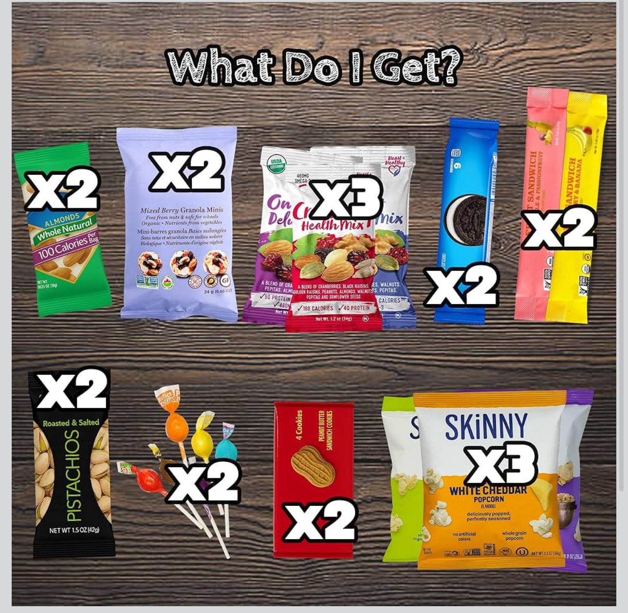 Vegan & Gluten Free Snack Variety Pack – Stuff Your Sack, Care Package with 40 Count Dairy‑Free, Non‑GMO Treats – Chips, Fruit Snacks & Bars for Adults and Kids