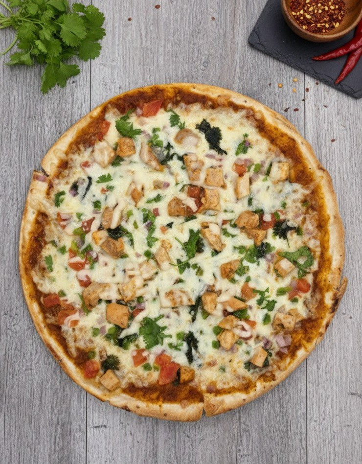 Butter Chicken Pizza, 12”