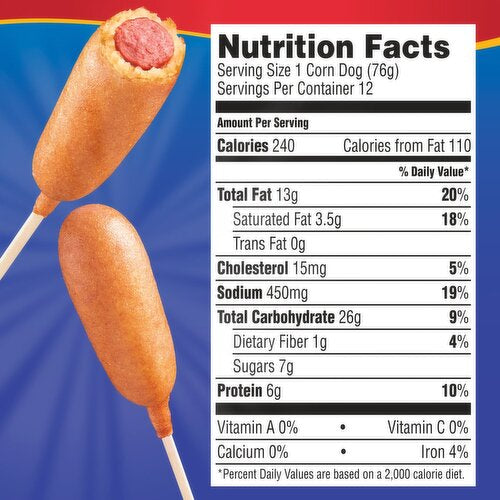 State Fair Original Corn Dog  4 oz · Fully cooked · 48 / case