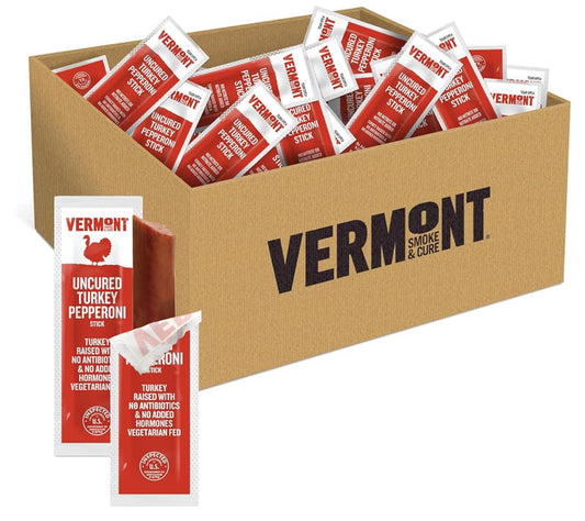 Uncured Turkey Pepperoni Stick Minis,  .5 oz - 96/Case