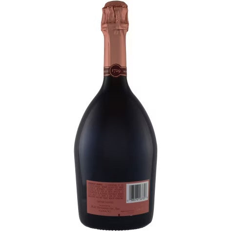 Chocolate Dipped Covered Champagne Half Bottle - Ruinart Rose Champagne
