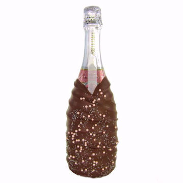 Chocolate Dipped Covered Wine Bottle - Opus One Red Wine