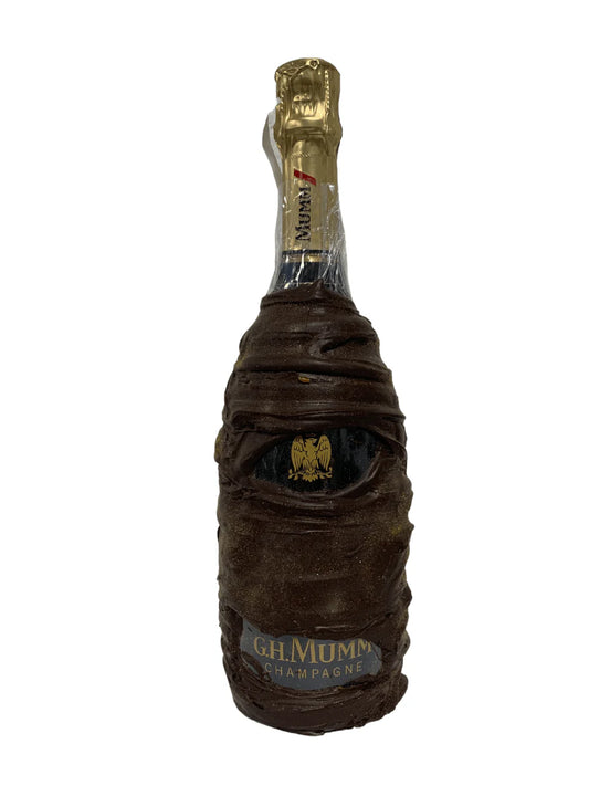Chocolate Dipped Covered Champagne Bottle - G.H. Mumm Champagne