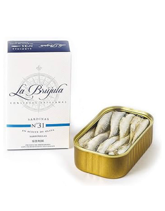 La Brujula Sardines In Olive Oil, Additive-free