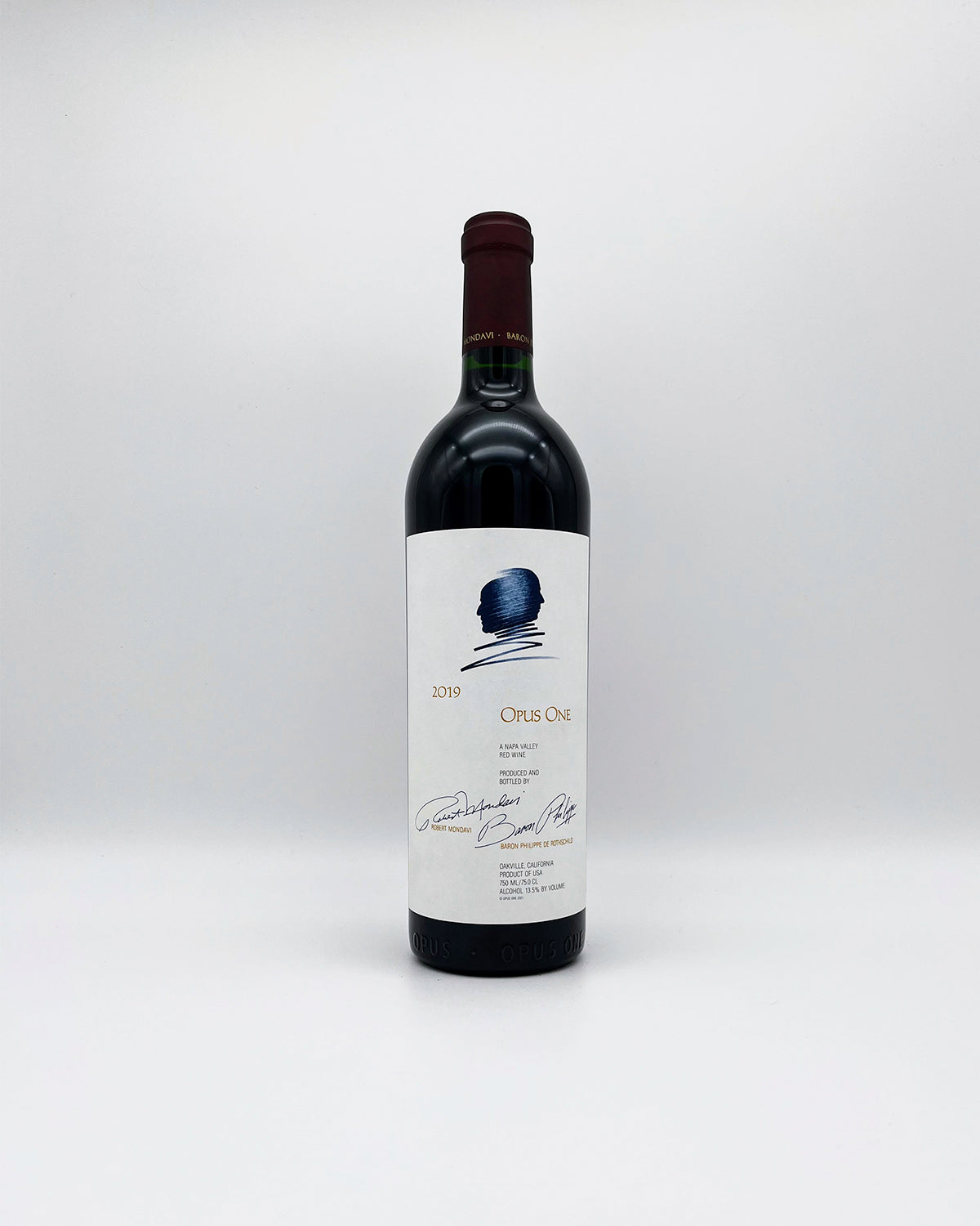 Chocolate Dipped Covered Wine Bottle - Opus One Red Wine