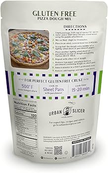 Urban Slicer Pizza Worx Gluten Free Pizza Dough - 13.9 oz - Pack of 3