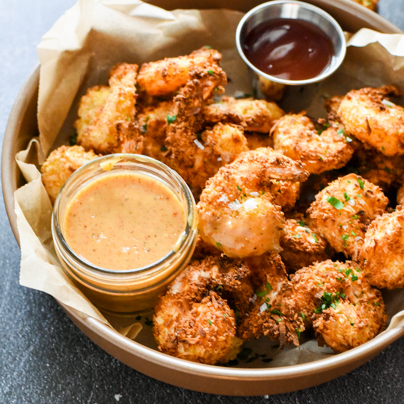Vegan Plant Based Breaded Cajun Shrimp - 2 lb- 6/Case