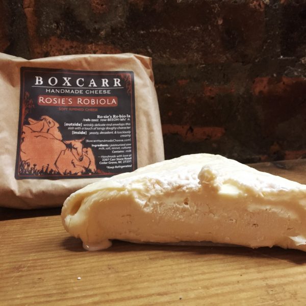 Rosie’s Robiola - Boxcarr Cheese - per lb.