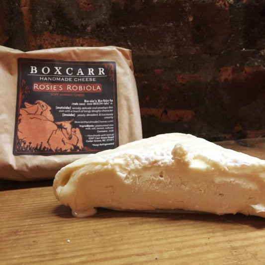 Rosie’s Robiola - Boxcarr Cheese - per lb.
