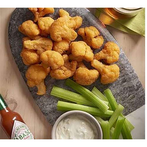 Breaded Spiced Cauliflower with Tabasco Sauce -2 lb - 6/Case