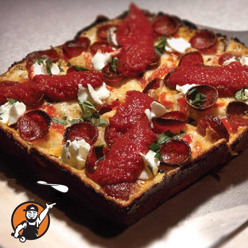 Urban Slicer Pizza Worx Epic Deep Dish Pizza Kit - 1 Bag Epic Deep Dish Style Crust, 1 Pizza Sauce