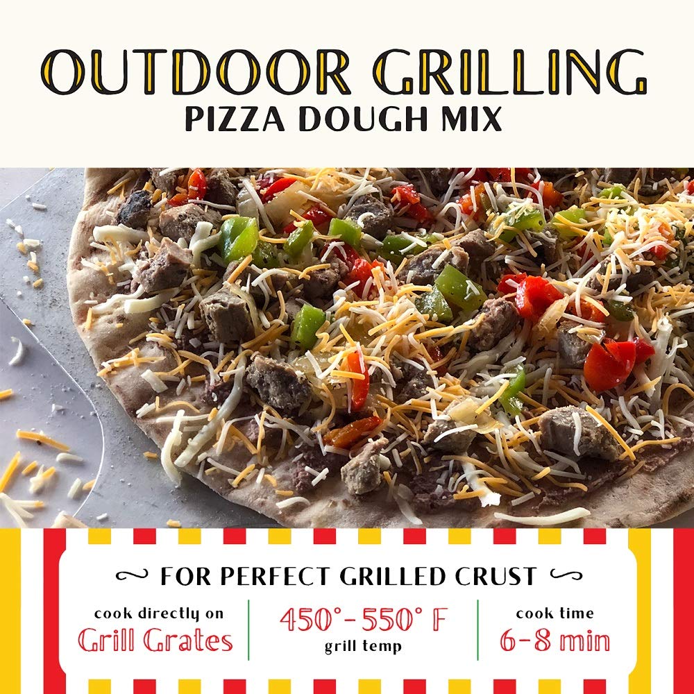 Urban Slicer Pizza Worx Outdoor Grilling Pizza Kit - 1 Bag Outdoor Grilling Style Crust, 1 Pizza Sauce