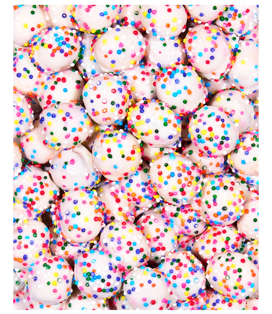 VANILLA CRÈME-COVERED PRETZEL BALLS