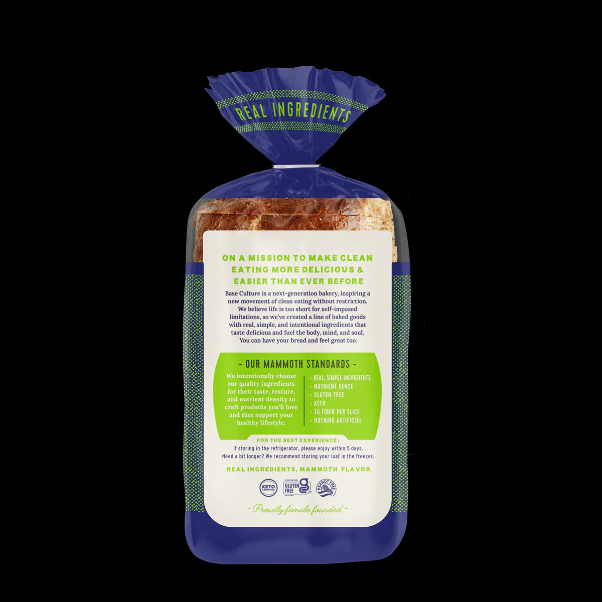 Base Culture Gluten Free Simply Sourdough Paleo Bread - 2 Pack