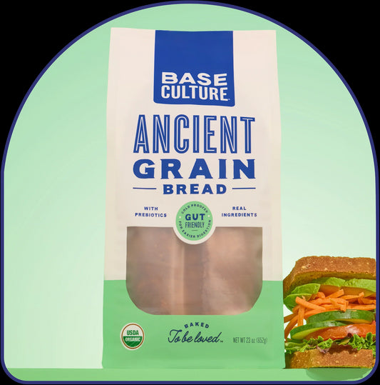Base Culture Gluten Free Ancient Grain Paleo Bread - 2 Pack