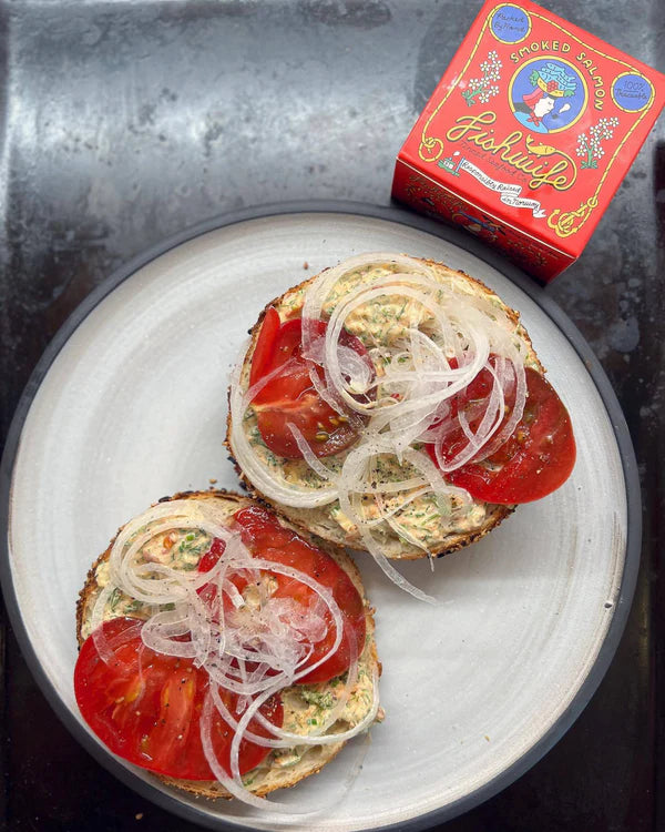 Fishwife Smoky Trio - Smoked Rainbow Trout, Smoked Atlantic Salmon, Smoked Mackerel -  MSC-Certified Sustainable Seafood - Pack of 3