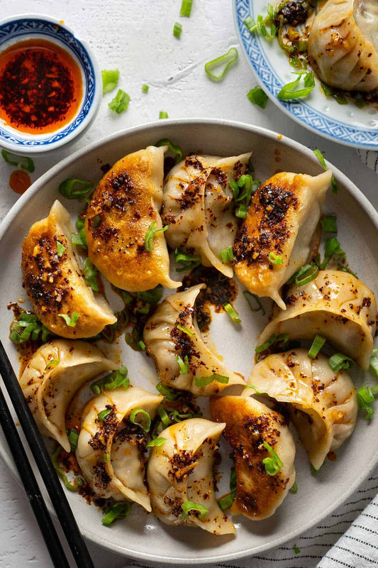 Trio of Lobster, Crab & Shrimp Dumplings/ Potstickers -  includes 36