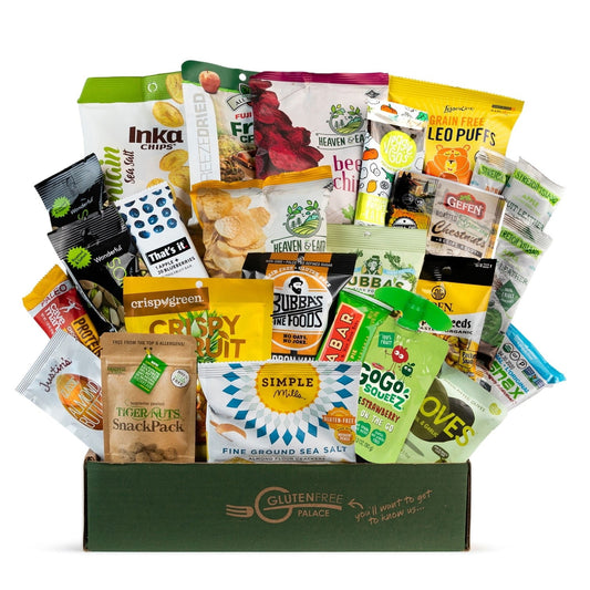 Keto Snack Box - Keto Gift Box Variety Pack, 20 items included - Low Carb & Sugar Snacks, Gluten-Free