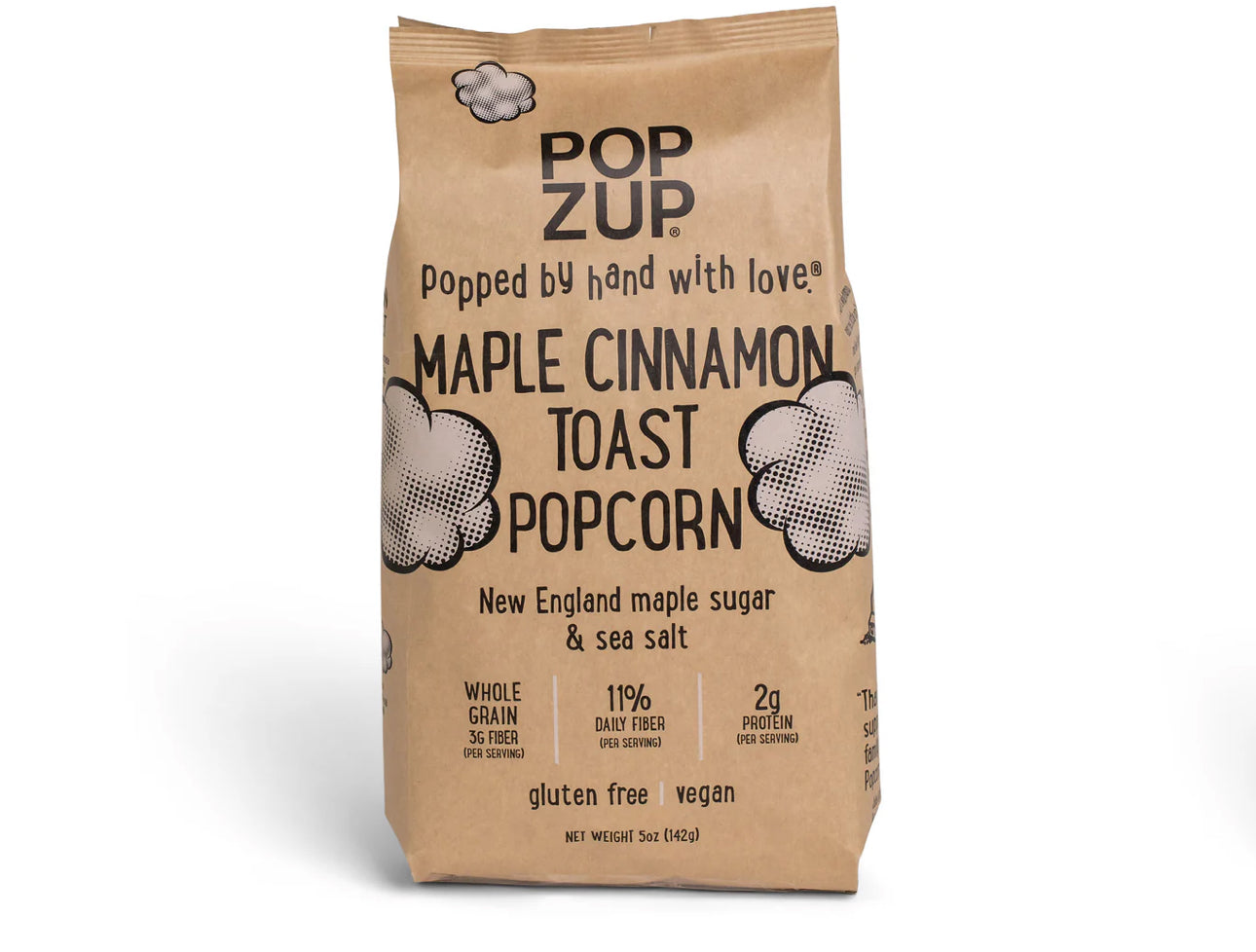 Popzup Try Them All Popcorn Variety Pack, Non-GMO, Gluten Free - Large Family Size - Pack of 5