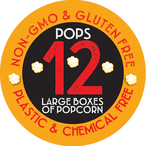 Popzup Movie Night Theater Popcorn Kit - Non-GMO, Gluten Free