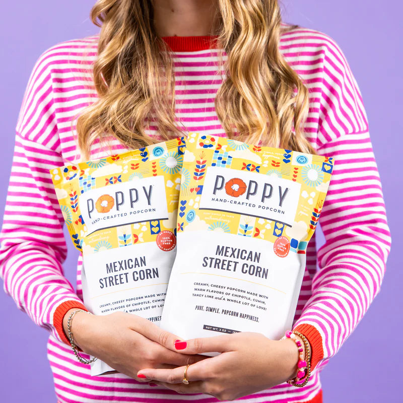 Poppy Handcrafted Popcorn Crowd Pleaser Gift Set